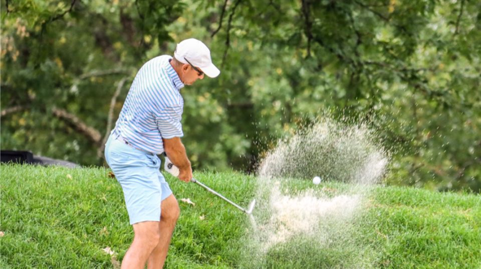 Golfer at Elgin Country Club